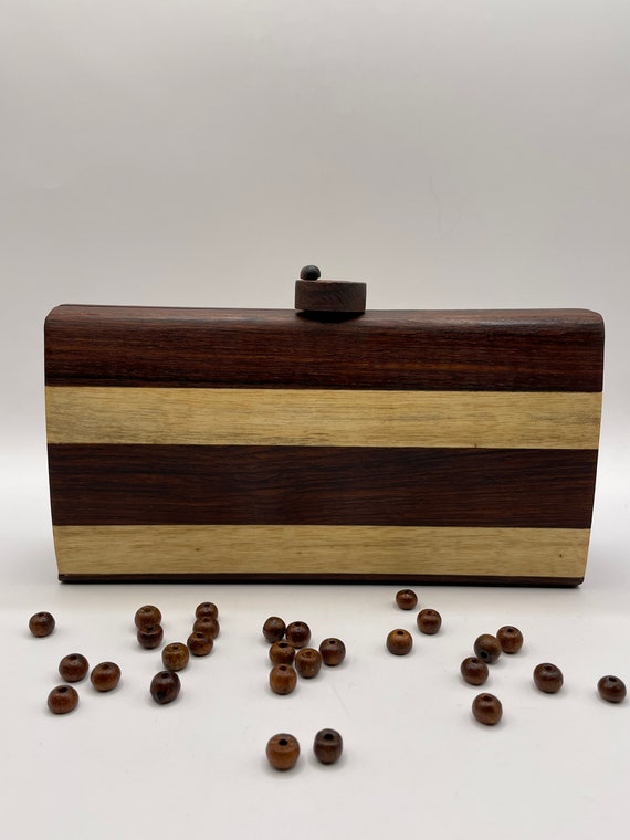 Way Cool Wooden Clutch