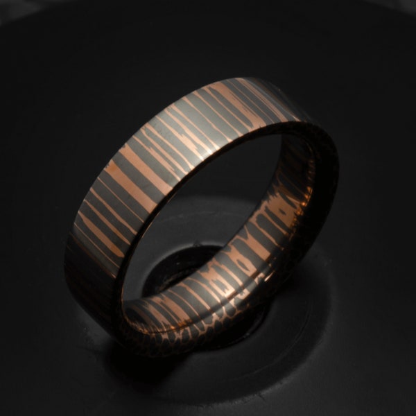 Supercollider- Superconducter Ring, Men's Ring Or Women's Ring, Modern Wedding Ring or Anniversary Gift, Futuristic Minimalist, Quick Ship!