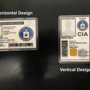 Cosplay CIA Badge