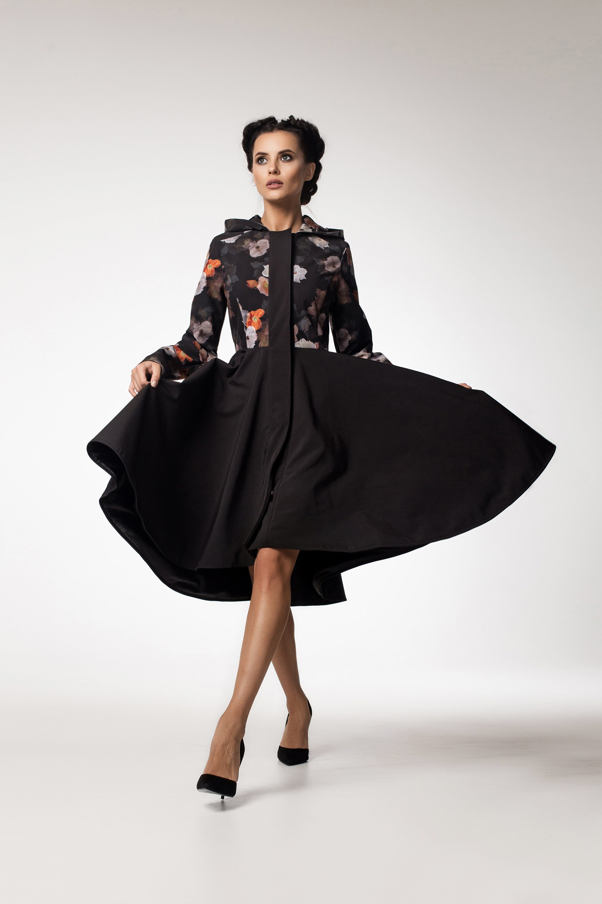 full skirted coat uk