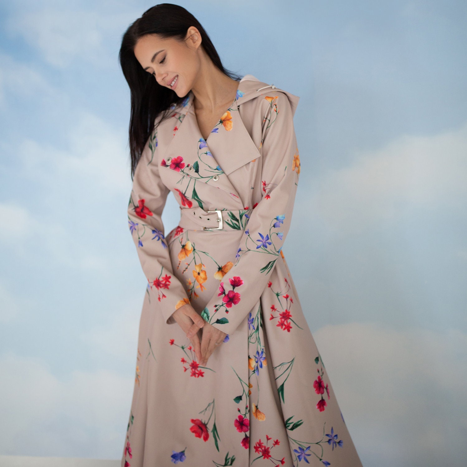 Floral Coat Etsy Ireland
