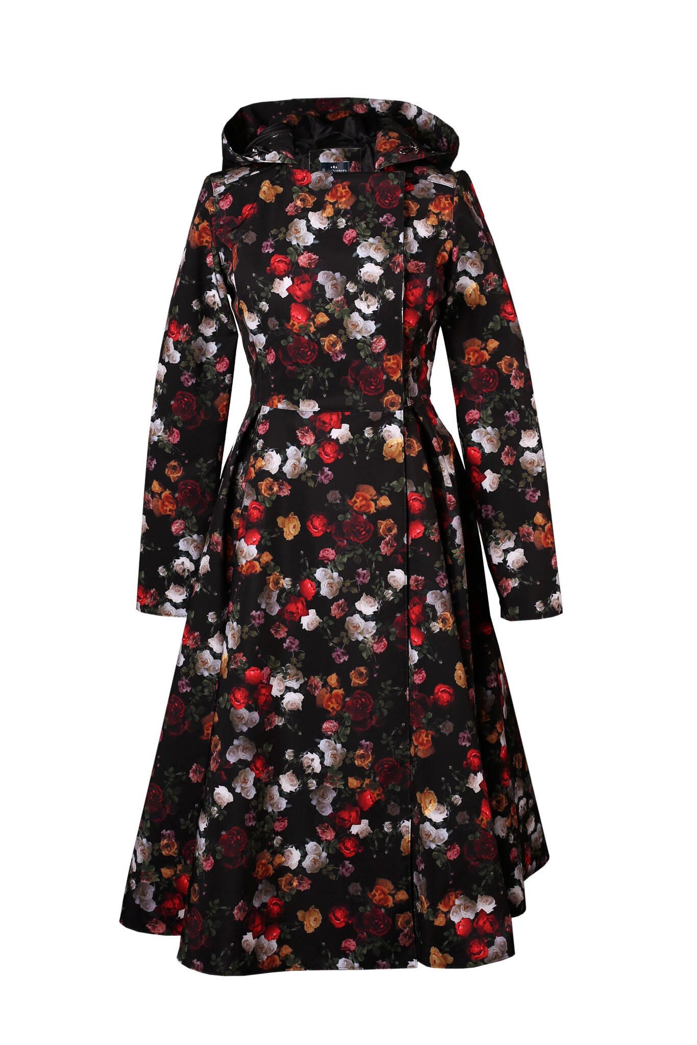 新品★ LITTLE FLARE LINE ART LONG COAT Ameri LITTLE FLARE LINE ART LONG COAT: M