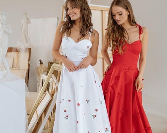 slim fit dress slacks Fit & Flare LuxeStretch Dress main image 0