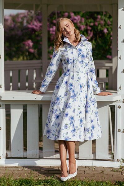 新品★ LITTLE FLARE LINE ART LONG COAT 新品☆ LITTLE FLARE LINE ART LONG COAT