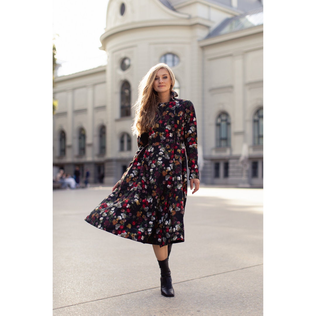 【セール 登場から人気沸騰】 美品#イタリア製#フード付き#レディース#ロングコート#カラフル ジャケット・アウター