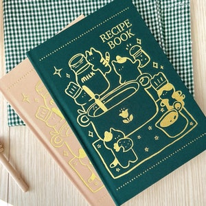 Linen Cat Recipe Book