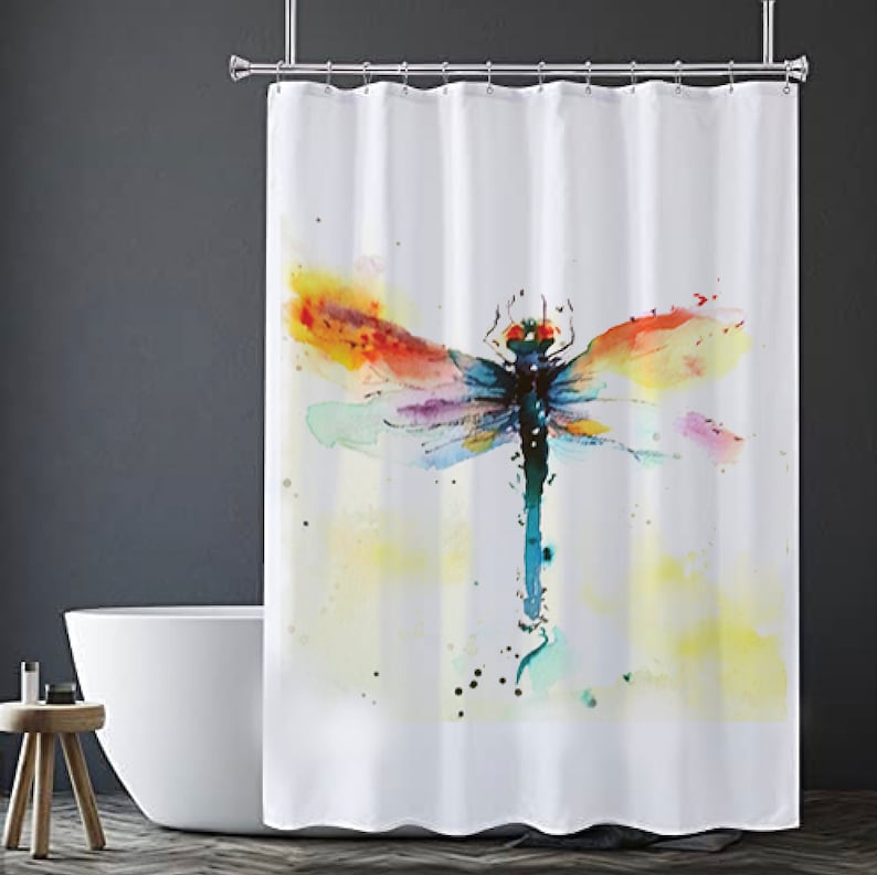 Watercolor Study Dragonfly PRINTABLE Wall Art Digital Downloadable Art ...