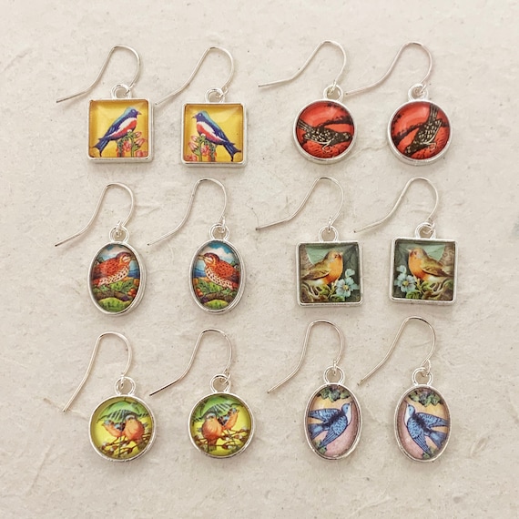 DIY Earring Making Kit Make Six Pairs of Earrings Silver Gold or Antique Brass Finish Six Beautiful Designs Etsy