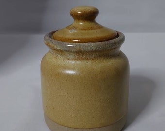 Handmade Ceramic Honey Pot
