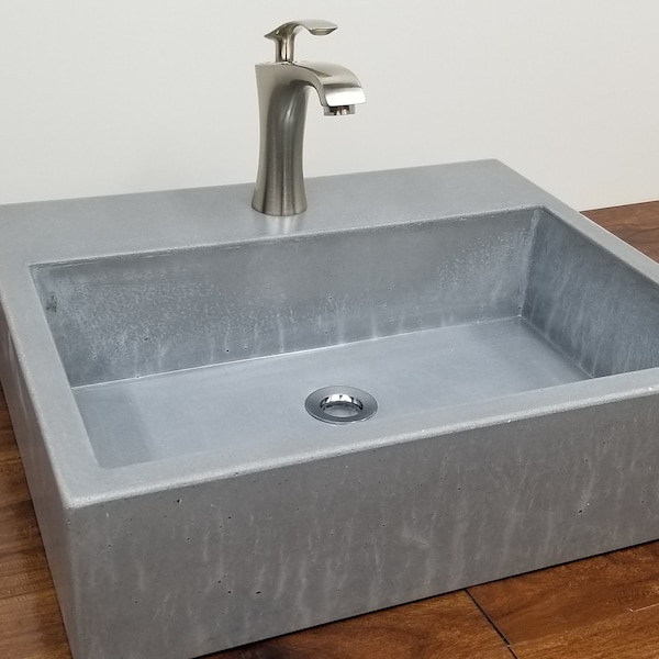 Concrete Sink Etsy