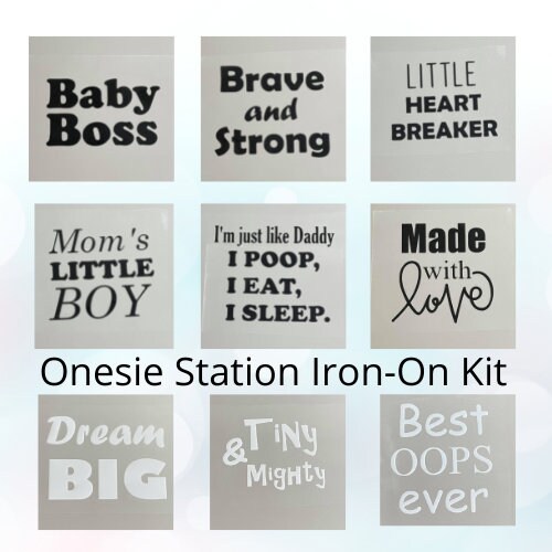Baby Boys Baby Shower Iron on Onesie Transfers Baby Shower Etsy Ireland