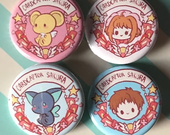 Cardcaptors Sakura Buttons