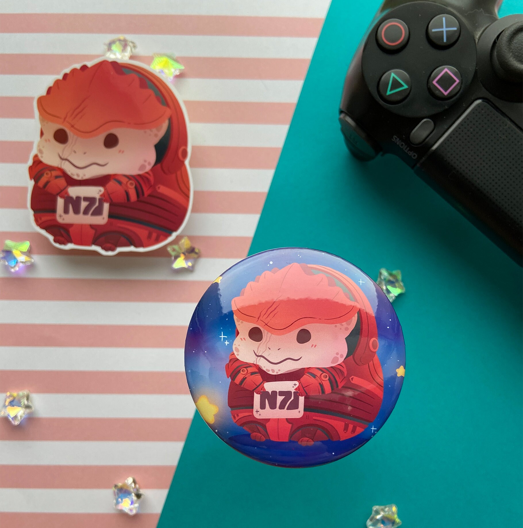 ME Chibi Alien Buttons - Etsy