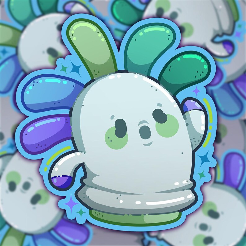Gyroid Stickers Pride Gyroid Fanart Stickers - Etsy