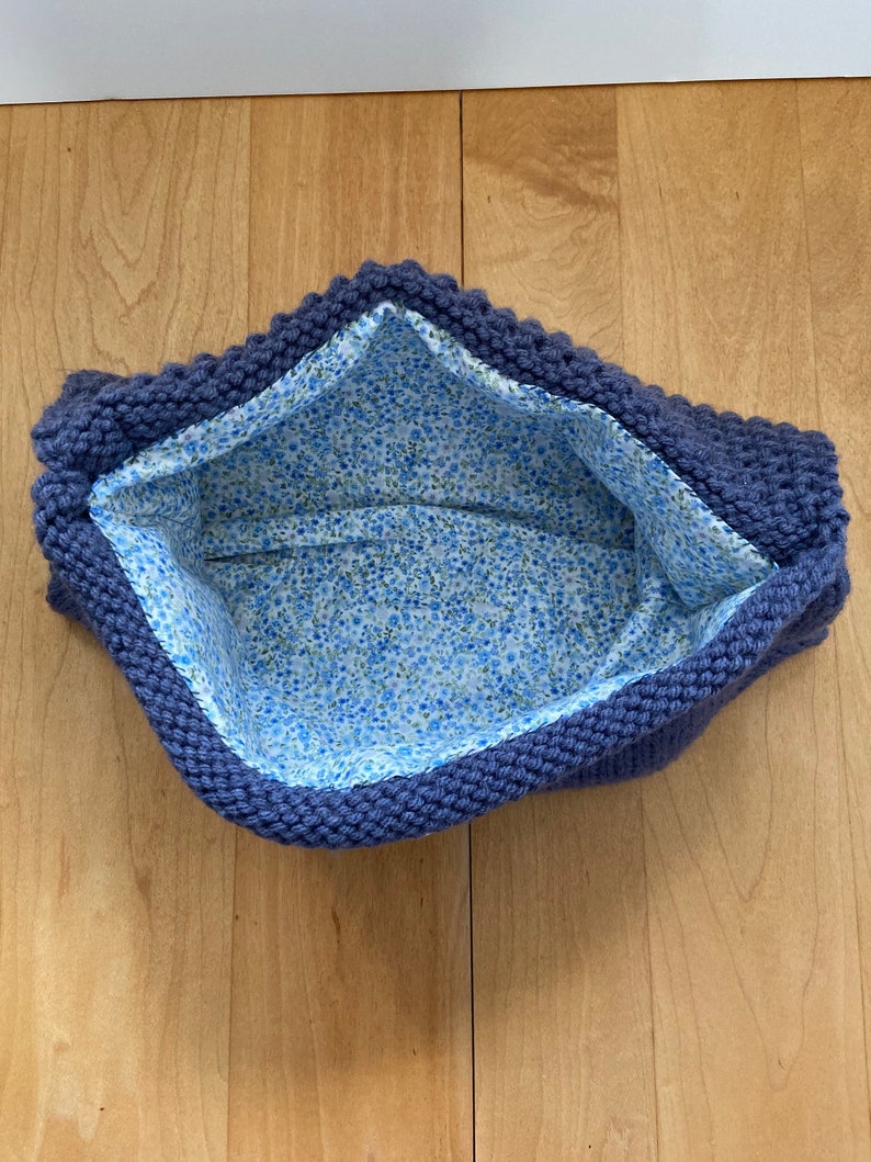 Knit Lined Clutch Purse