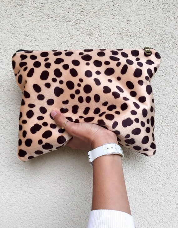 cheetah print clutch