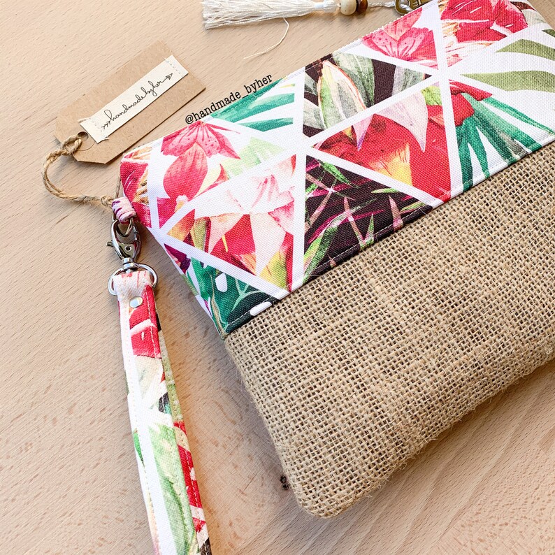 Tropical Clutch Boho Clutch Beach Clutch Gift Ideas for Etsy