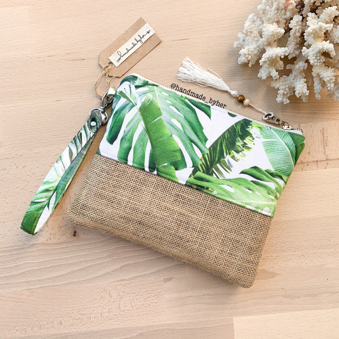 Tropical clutch Boho clutch Beach clutch bridesmaid gift Etsy