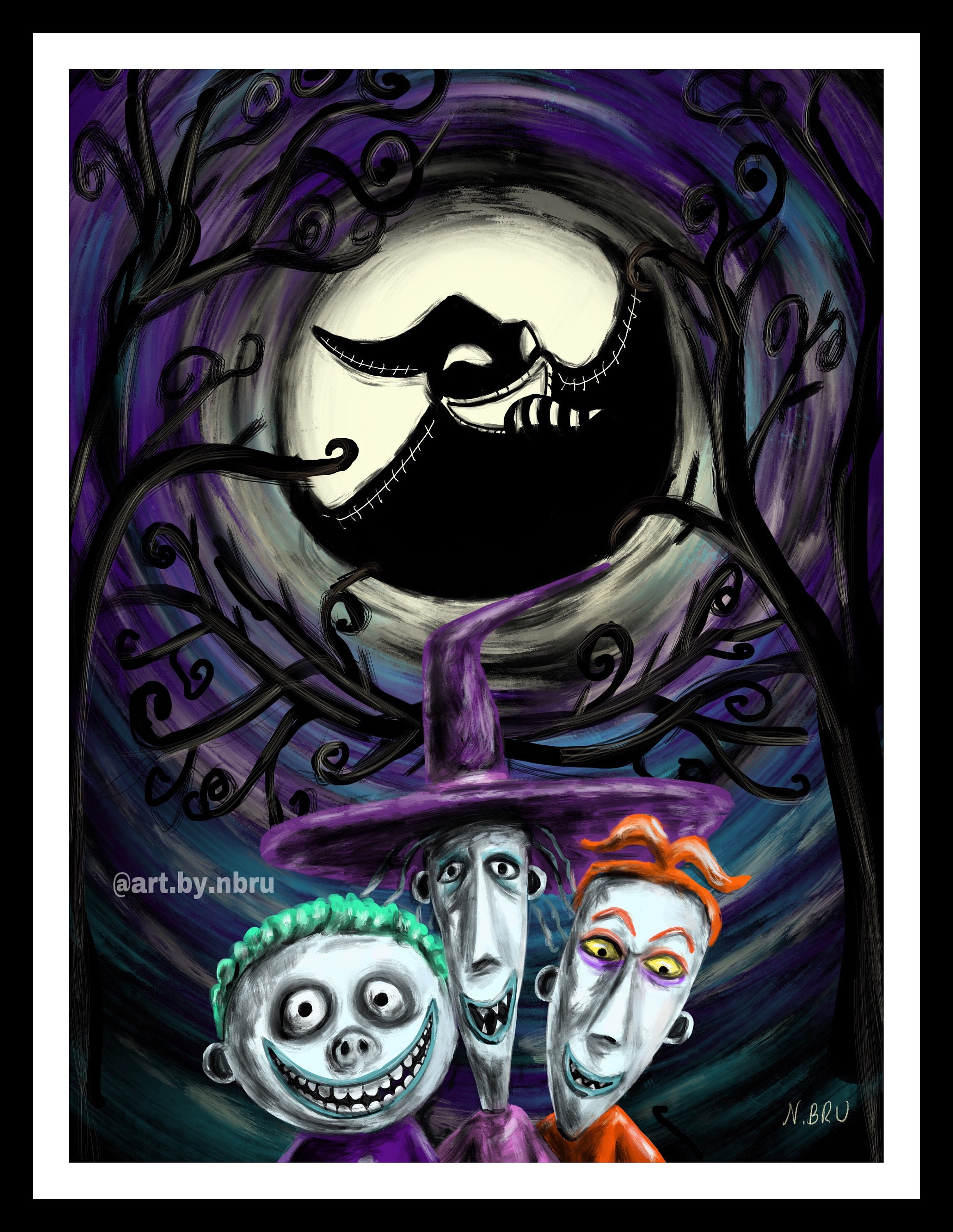 Nightmare Before Christmas Lock Shock And Barrel Face Nightmare Before Christmas Barrel
