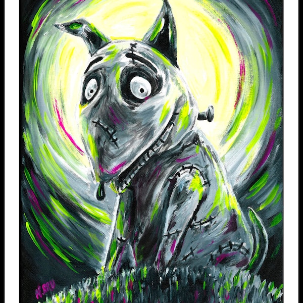 Tim Burton’s Frankenweenie Sparky Art Print