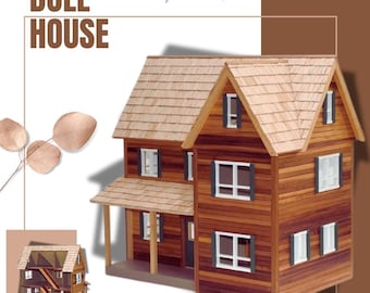 Building Your Own Dollhouse | Step-by-Step Instructions | Digital PDF Guide