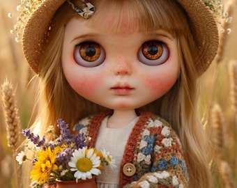 Blythe, blythedoll, bambola personalizzata, bambola, bambola OOAK, bambola blythe
