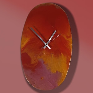 Airbus A320 Inspection Panel Clock Orange [6]