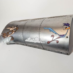 Cartoon WW2 Nose Art on Airbus A320 Pylon Cover image 5