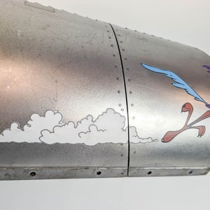 Cartoon WW2 Nose Art on Airbus A320 Pylon Cover image 4