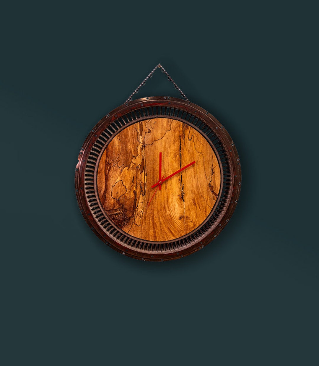 Aviation Adour Clock red Hands - Etsy