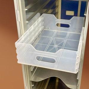 Doorzichtige plastic ladewagen inzetstuk