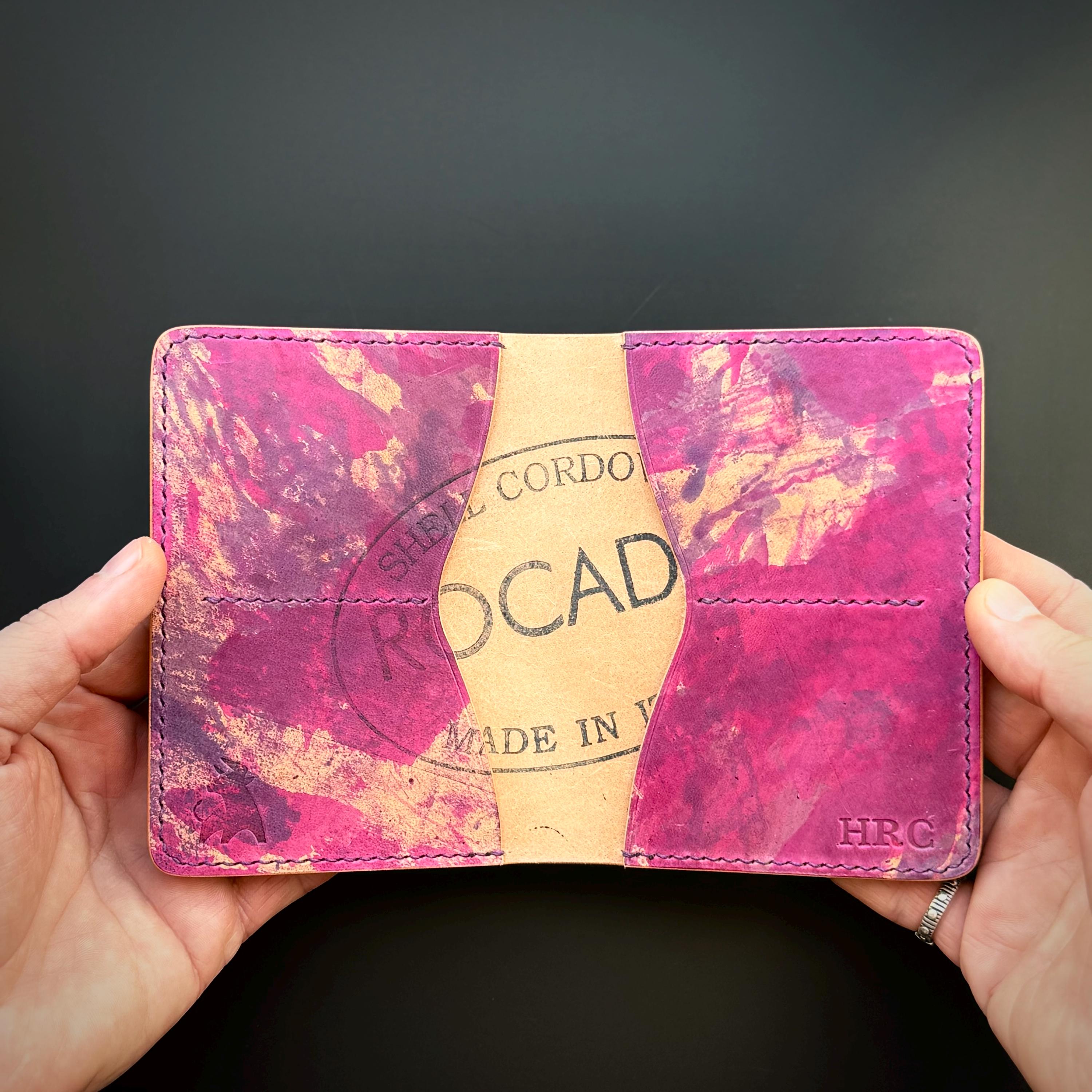 ロカド シェルコードバン 二つ折り財布 - Etsy 日本