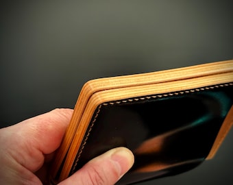ロカド シェルコードバン 二つ折り財布 - Etsy 日本
