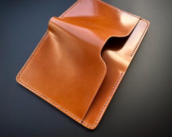 hasegawa_ handcrafted 二つ折り財布ロカドシェルコードバン ロカド シェルコードバン 二つ折り財布 - Etsy 日本