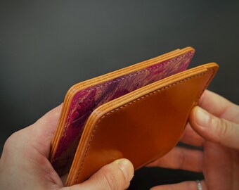 ロカド シェルコードバン 二つ折り財布 - Etsy 日本