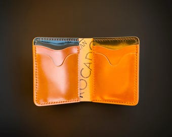 ロカド シェルコードバン 二つ折り財布 - Etsy 日本