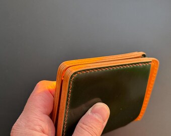 ロカド シェルコードバン 二つ折り財布 - Etsy 日本