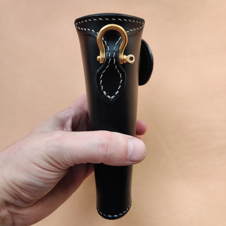 Biker Wallet With A Ring For Chain Or Lanyard, Veg Tanned Travel Western Wallet image 6