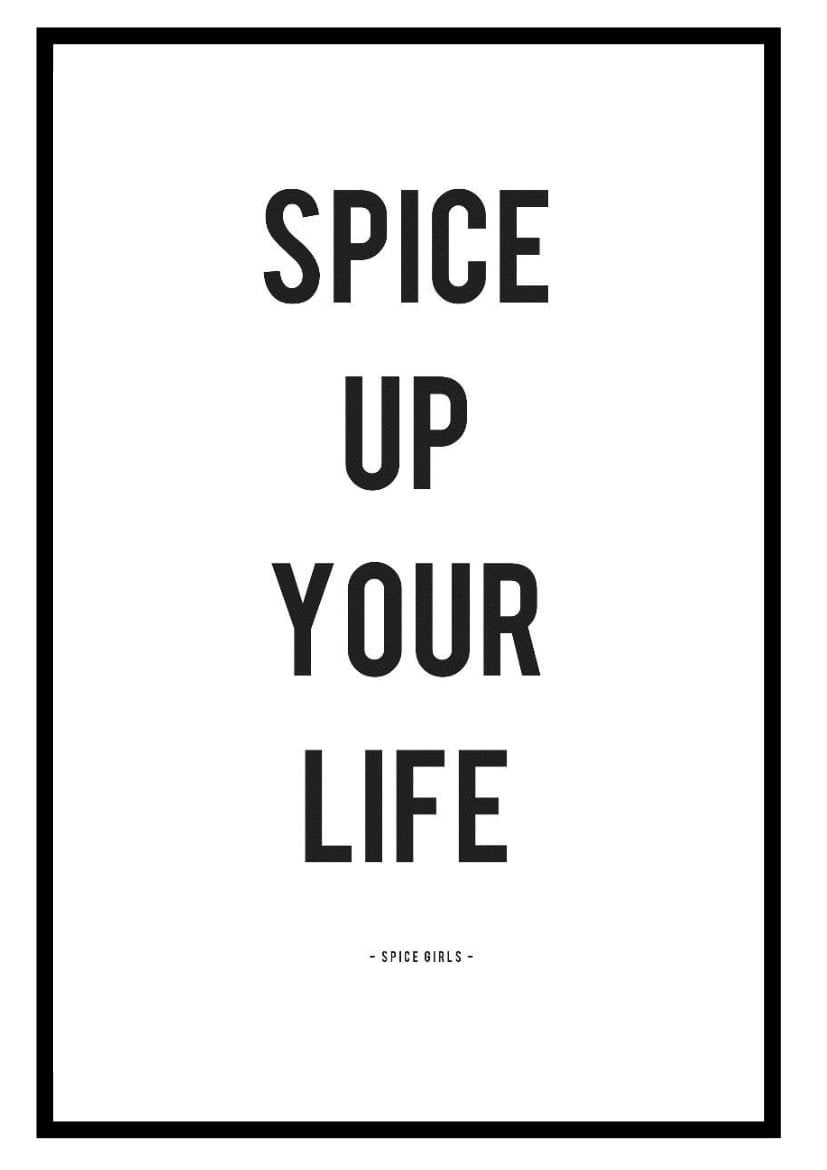 Spice Girls. Spice up Your Life. 90s. Pop. Print. Poster. Etsy