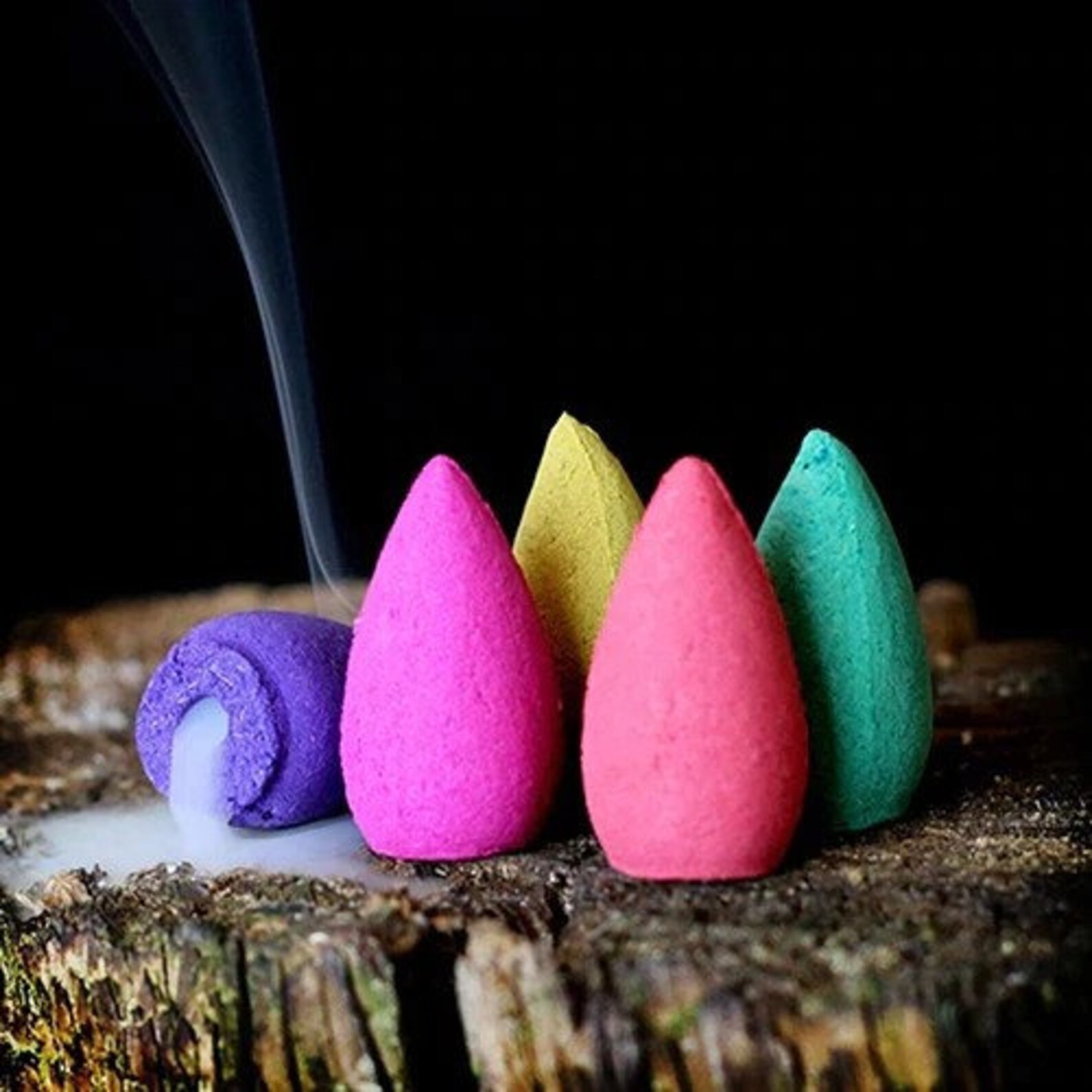 50/100Pcs Many Fragrances Incense Cones Use For Backflow Etsy