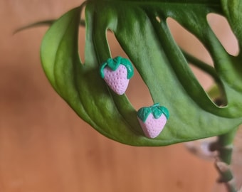 Strawberry Stud Earrings