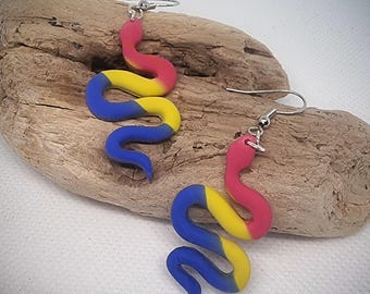 Pansexual Pride Snakes!