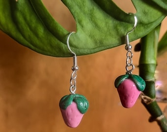 Strawberry Dangle Earrings