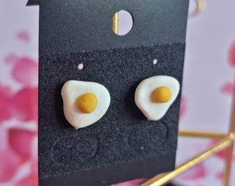 Egg Stud Earrings