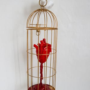 3D Kunst Malerei Herz Skulptur - Mecruh