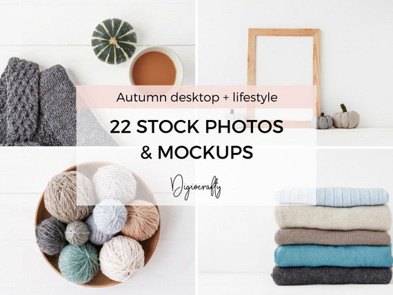 Fall Stock Photo Bundle Of 22 Frame Mockups Mug