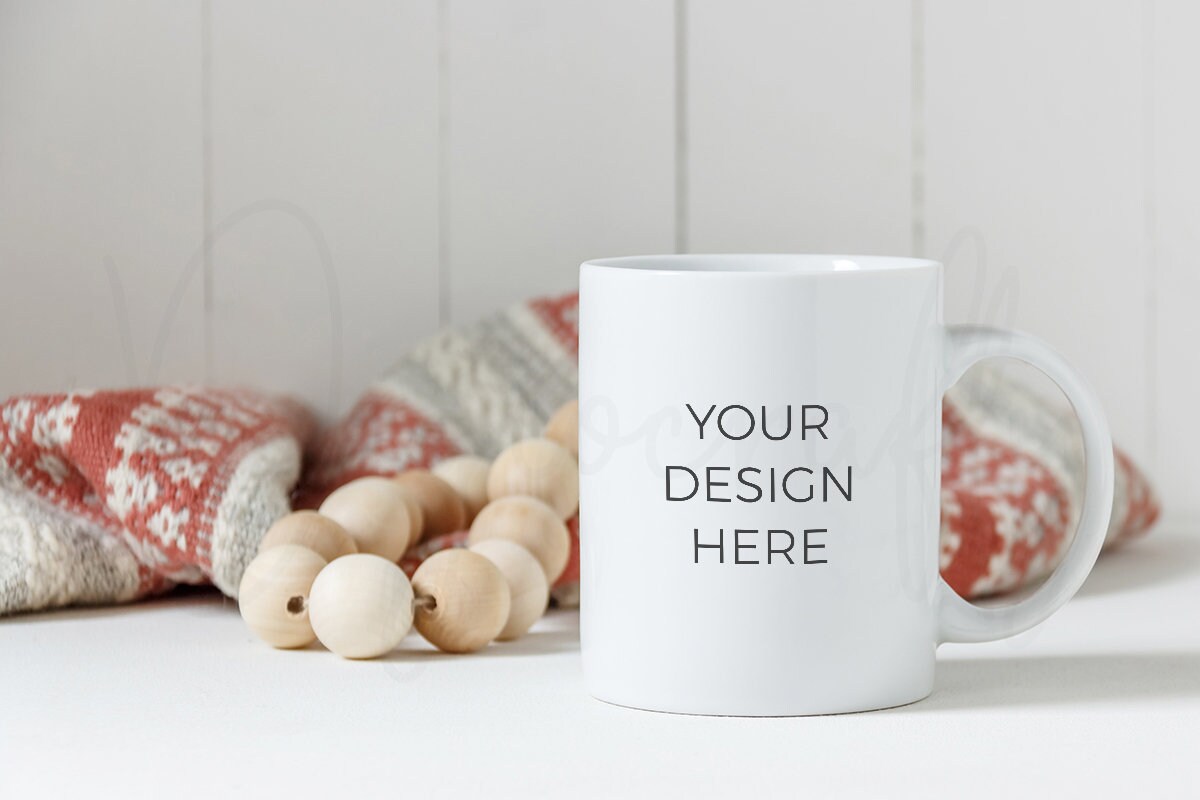 Download Mug Mockup Boho Styled Stock Photo Psd Mug Template Product Etsy