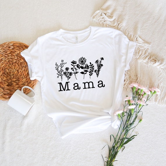 Mama Flowers SVG Floral Mama Svg Png Drawn Flowers Svg - Etsy