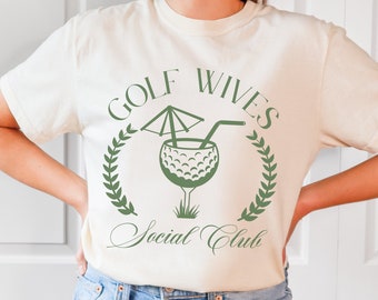 Golf Wives Social Club svg | golf wife gift, golf shirt for women, golfing svg, golf svg, golfing shirt, golf girlfriend, golf wife svg