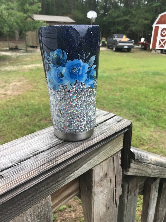 glitter yeti cup